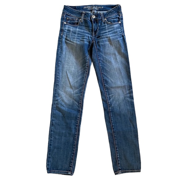 American Eagle Outfitters Denim - American Eagle Light Wash Faded Skinny Jeans